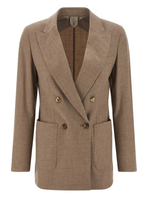 Max Mara Harald double-breasted blazer Neutrals 2521046131600