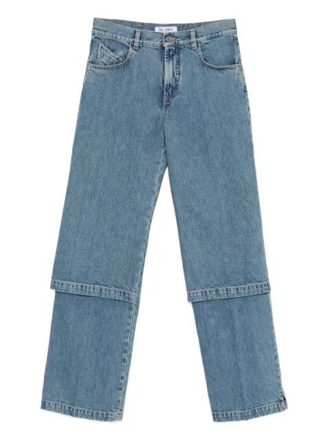 The Attico five-pocket cotton jeans Blue 260WCP00294DDD116AA