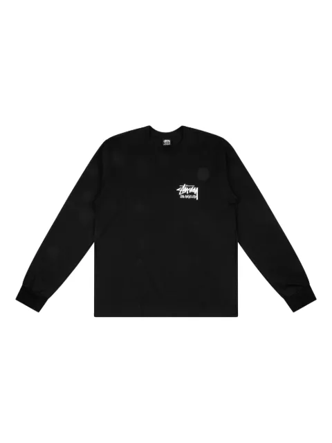 Stüssy long-sleeve T-shirt Black STUS42