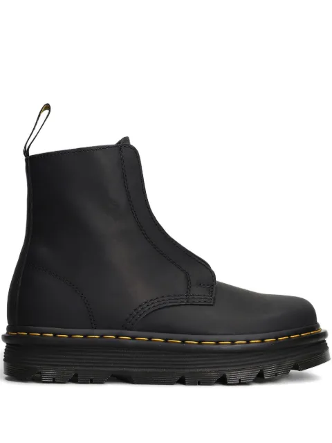 Dr. Martens Zebzag Laceless leather ankle boots Black 42653001