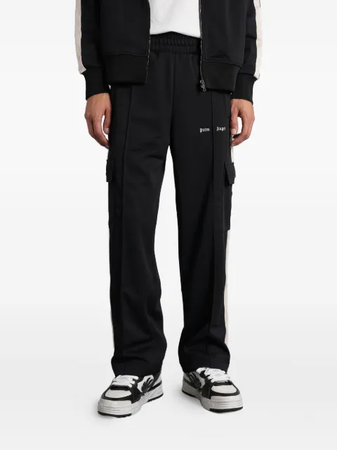 Palm Angels stripe-detailing cargo trousers Black PMCJ04BF25FAB0011003