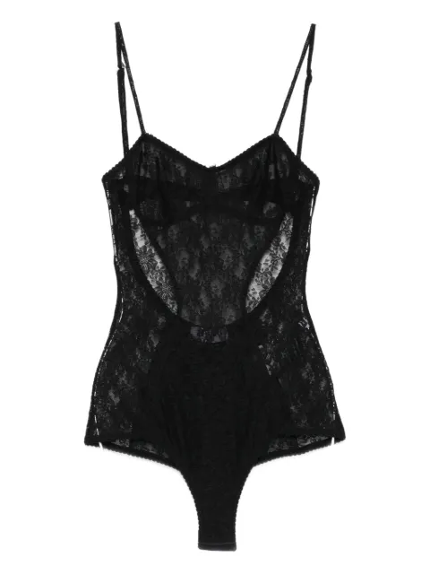 The Attico lace bodysuit Black 260WCY00032PPE001AA