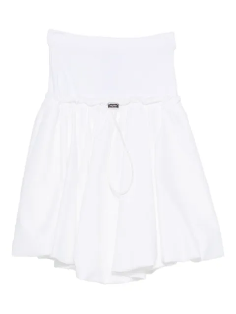 The Attico pleated midi skirt White 260WCS00288CCE002AA