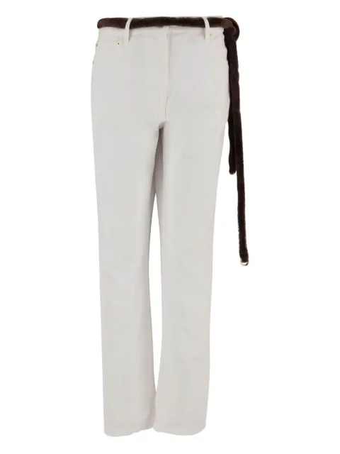 DARKPARK straight trousers Neutrals WTR38SDWB01W008W008