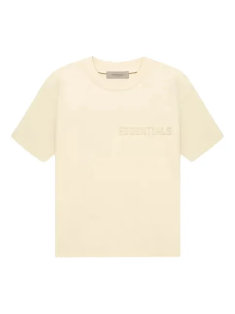 FEAR OF GOD ESSENTIALS logo-detail T-shirt Yellow 447E0477