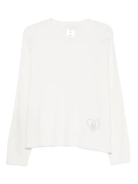 LIU JO boat-neck sweater White MF5444MS76L