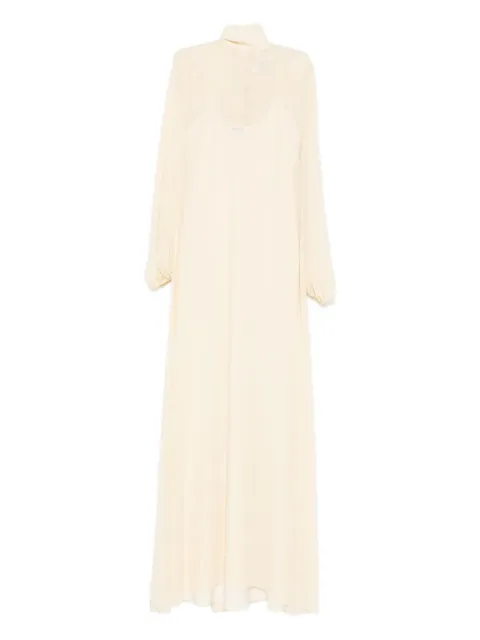 Vivetta bow-detail maxi dress Neutrals VM2AB0250T