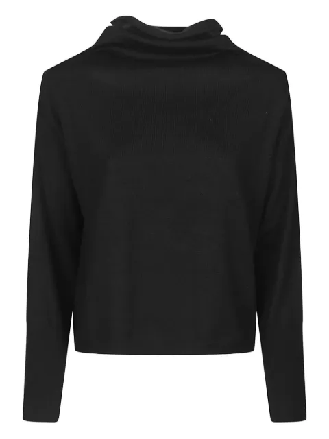 Aragona halterneck T-shirt Black D3208TF