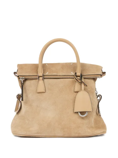 Maison Margiela Soft 5AC leather shoulder bag Neutrals SB1WG0084P8829