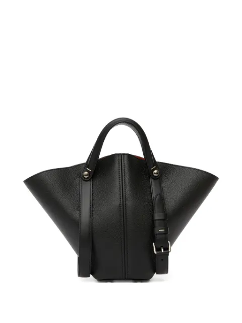 Maison Margiela Dress-Age leather shoulder bag Black SB1WG0093P7268