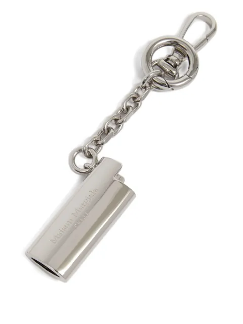 Maison Margiela Metal Lighter Case Charm keyring Silver SA1UA0012P8834