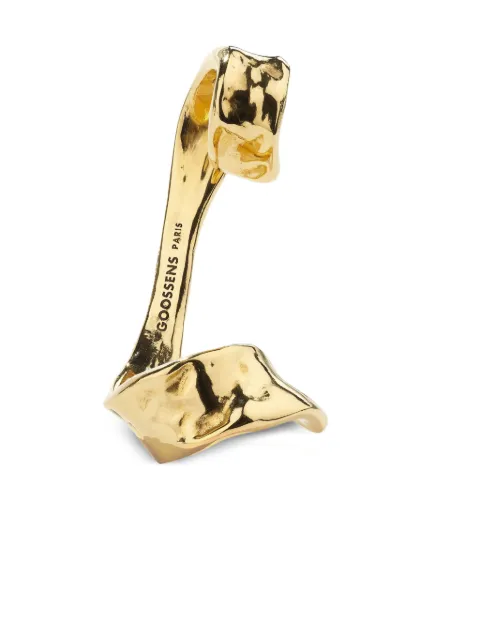 Goossens Lutèce plated ear cuff Gold GOOP25EA11YG