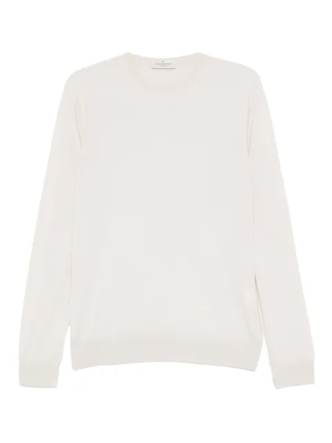 Bruno Manetti fine-knit jumper Neutrals Q2S601