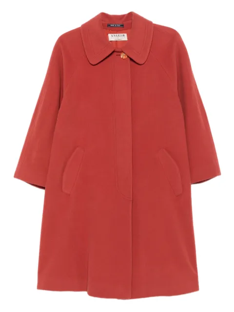 A.N.G.E.L.O. Vintage Cult 1980s single-breasted coat Red AN380FH