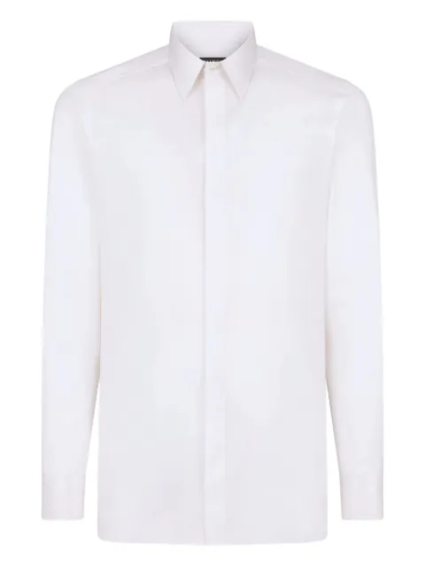 TOM FORD dotted shirt White HLVA01CSS03