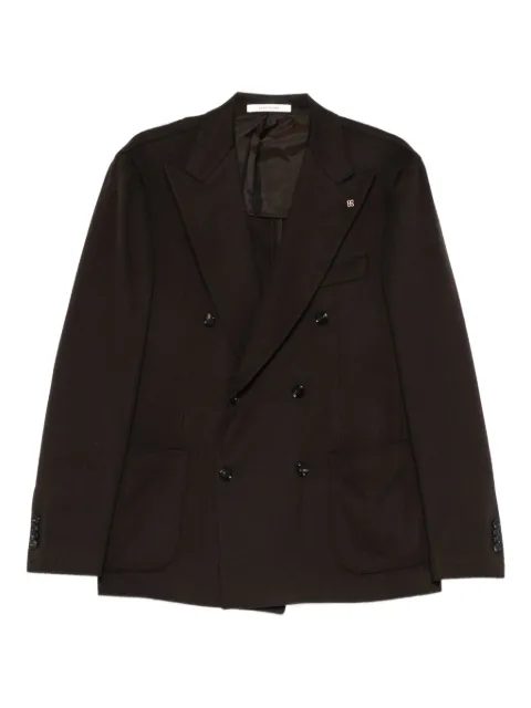 Tagliatore double-breasted jacket Brown 1SVS20K010025