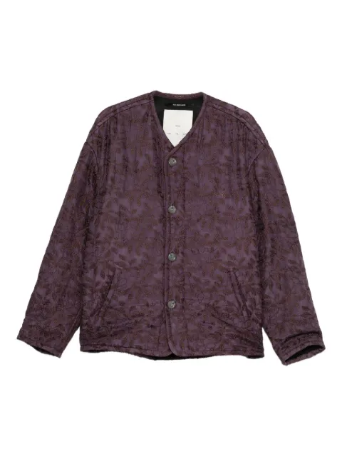 Song For The Mute embroidered jacket Purple 252UJK113EMBRPUR