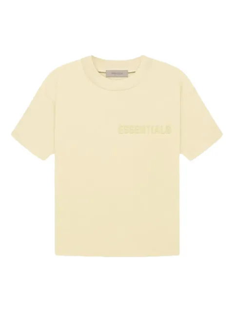 FEAR OF GOD ESSENTIALS logo-detail T-shirt Yellow 3EBC2FBA
