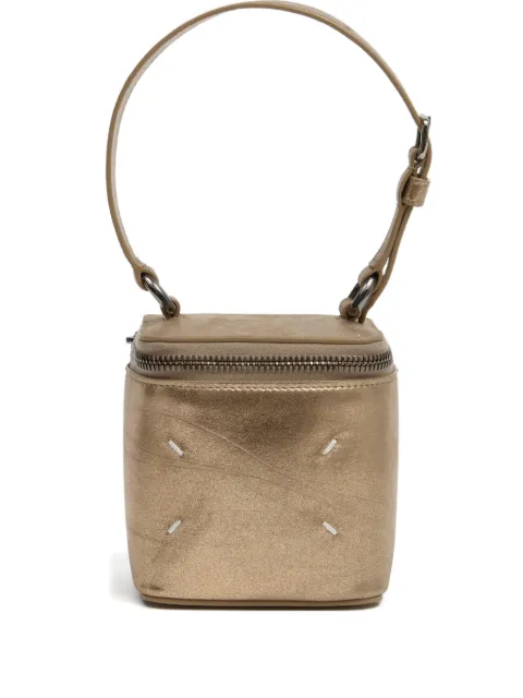 Maison Margiela Mini Box tote bag Gold SA2VL0012P7453