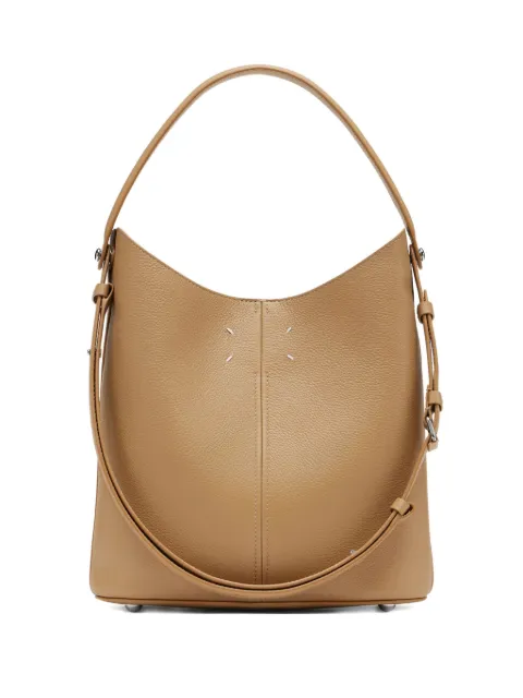 Maison Margiela Dress-age leather tote bag Brown SB2WD0096P7268