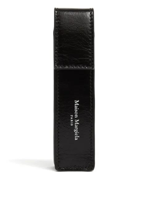 Maison Margiela flap vertical bag charm Black SA1VL0044P8831