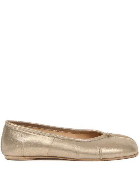 Maison Margiela Tabi new ballerinas Gold S58WZ0127P7453