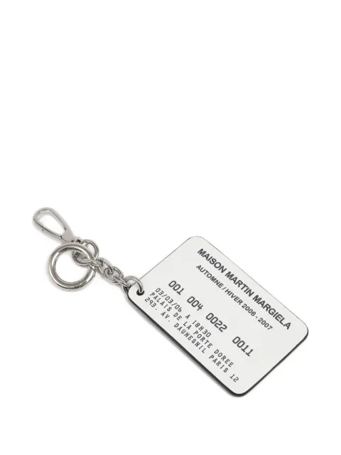 Maison Margiela Invitation cardholder keychain Black SA1VL0053P8831