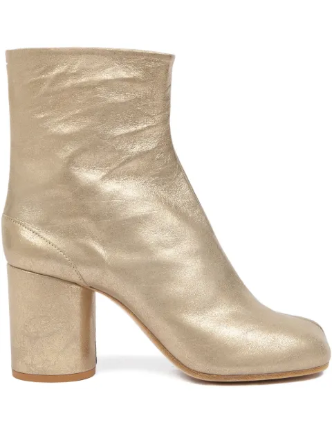 Maison Margiela Tabi block-heel ankle boots Gold S58WU0260P7453
