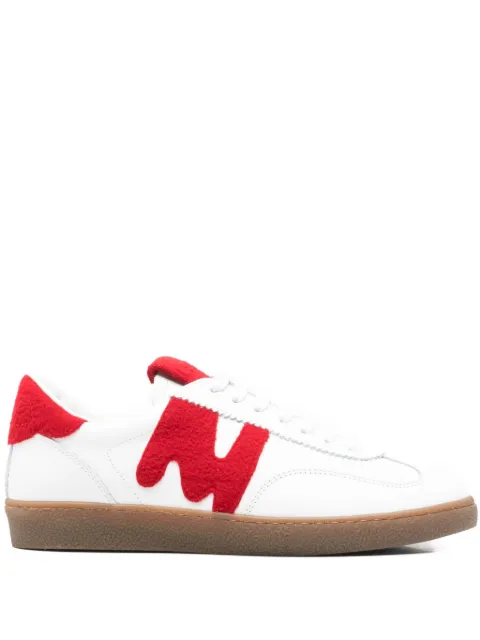 MSGM leather sneakers White 3942MDS02122701