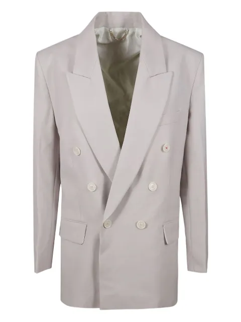 Victoria Beckham double-breasted jacket Neutrals 1325WJK006442A