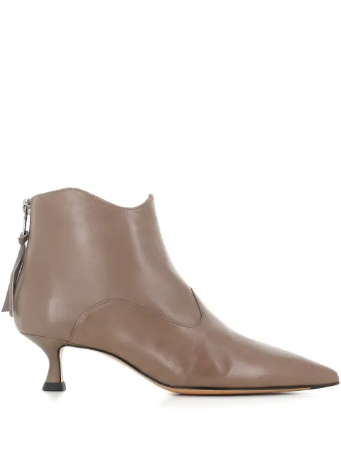 Tassinari pointed leather boots Brown W231108