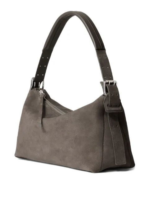 LEMAIRE belted bag in suede leather Grey BG0167LL0125