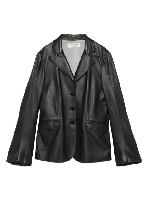 A.N.G.E.L.O. Vintage Cult 1990s leather blazer Black AN450FM