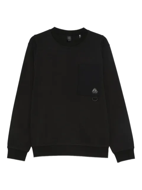 Moose Knuckles patch-pocket sweatshirt Black M35MS618292