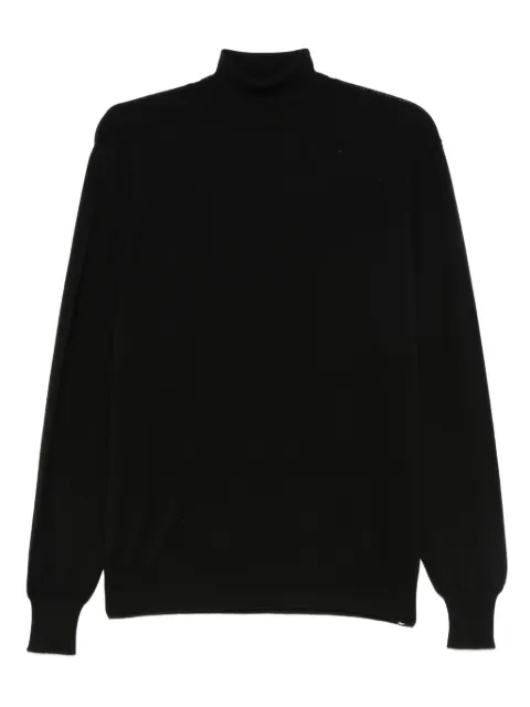 Bruno Manetti fine-knit jumper Black Q2C603