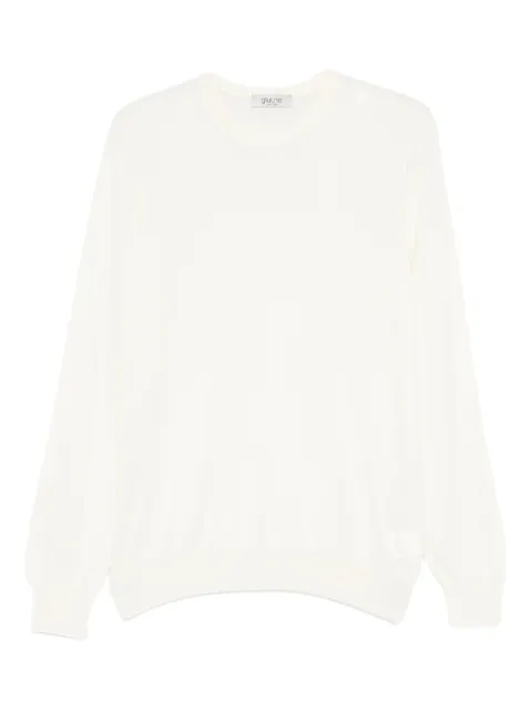 GIUUNO long-sleeve crewneck sweater Neutrals 4516714790