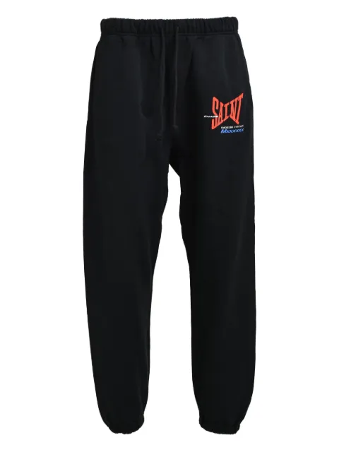 SAINT MXXXXXX drawstring-waist pants Black SMHR10000059