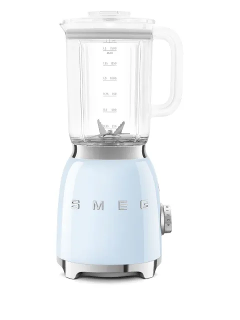 Smeg logo lettering blender Blue BLF03PBEU