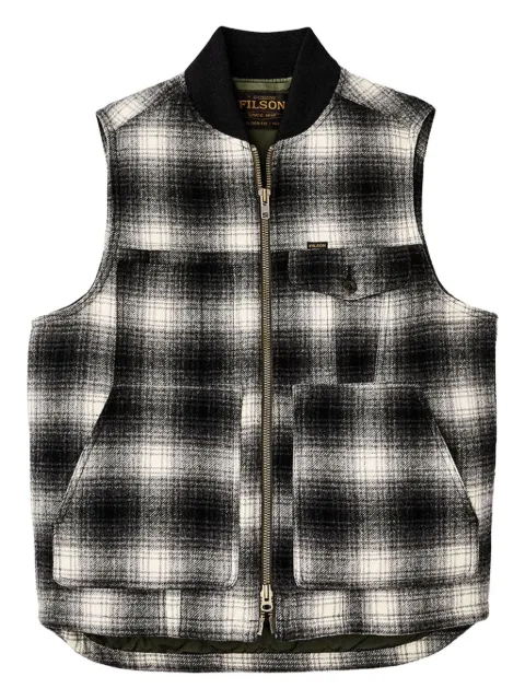 Filson checked gilet Grey FMGIL0056014