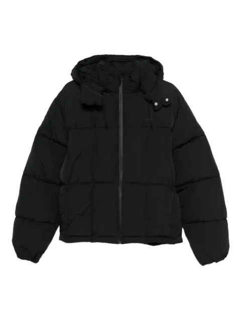 Arte Antwerp logo-embroidered padded jacket Black AW25132J