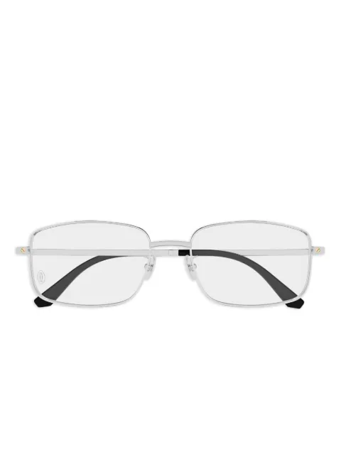 Cartier Eyewear rectangle-frame glasses Grey CT0576OA002