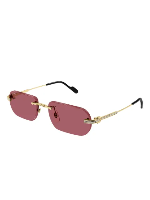 Cartier Eyewear round-frame sunglasses Purple CT0577S004