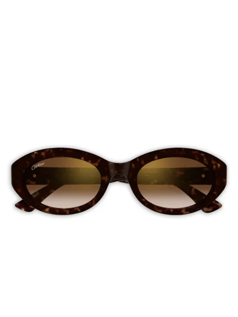 Cartier Eyewear round-frame sunglasses Brown CT0588S002