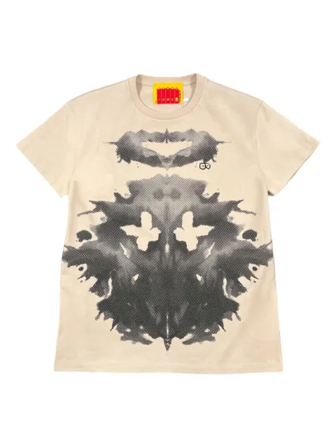BRIAN WOOD Rorschach T-shirt Neutrals BWRGTN