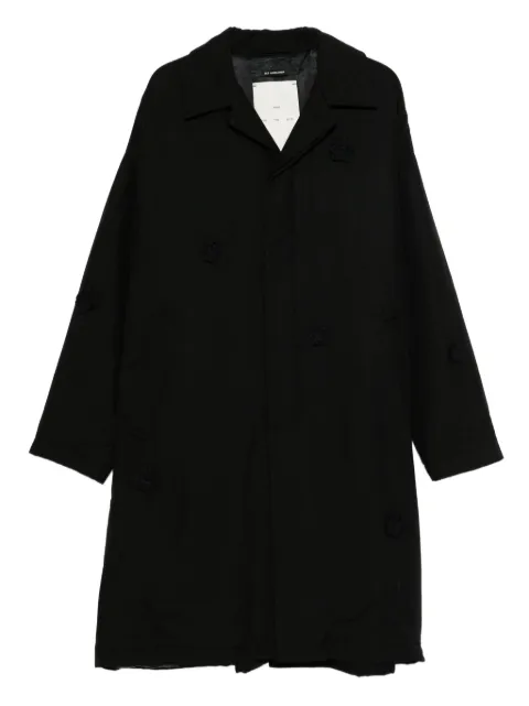 Song For The Mute single-breasted coat Black 252MCTO37DTENCBLK