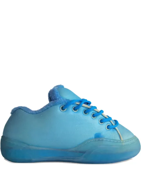 ERL Skate faux-fur trim sneakers Blue ERL11SH04