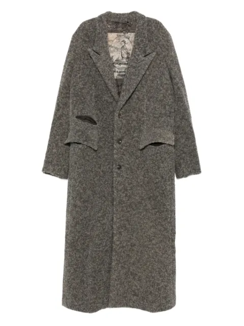 Ziggy Chen single-breasted coat Grey OW2531102