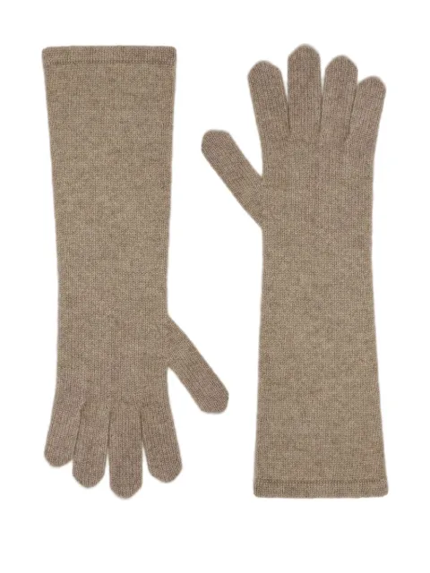 Max Mara ribbed gloves Neutrals 2524566012600