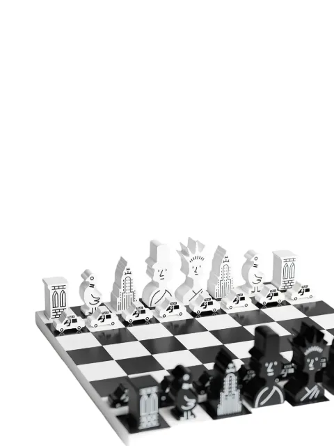 Printworks two-tone chess board Black PW00673