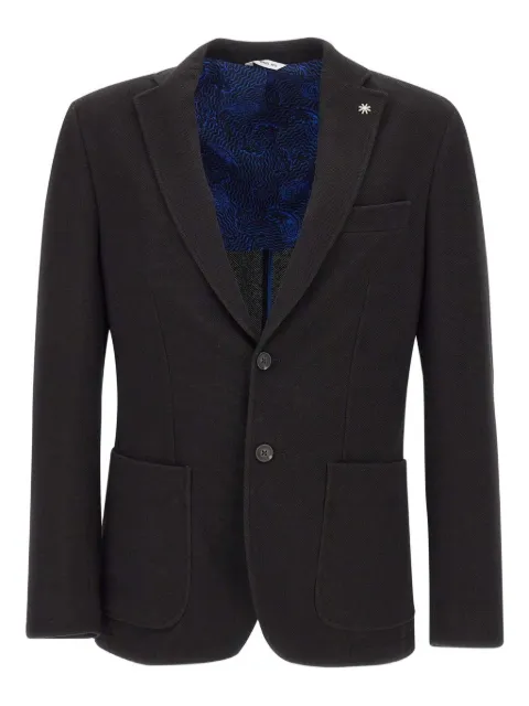 Manuel Ritz single-breasted blazer Black 3932G2900MC25376199